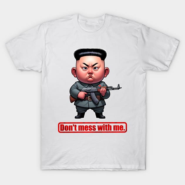 A Mischievous Boy from North Korea T-Shirt by Rawlifegraphic